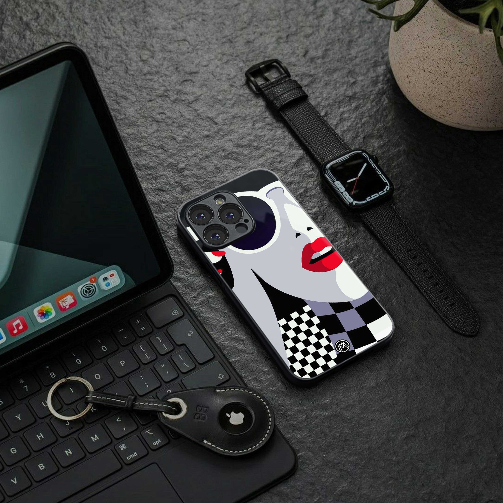 attitude queen back phone cover | glass case for oneplus nord 4