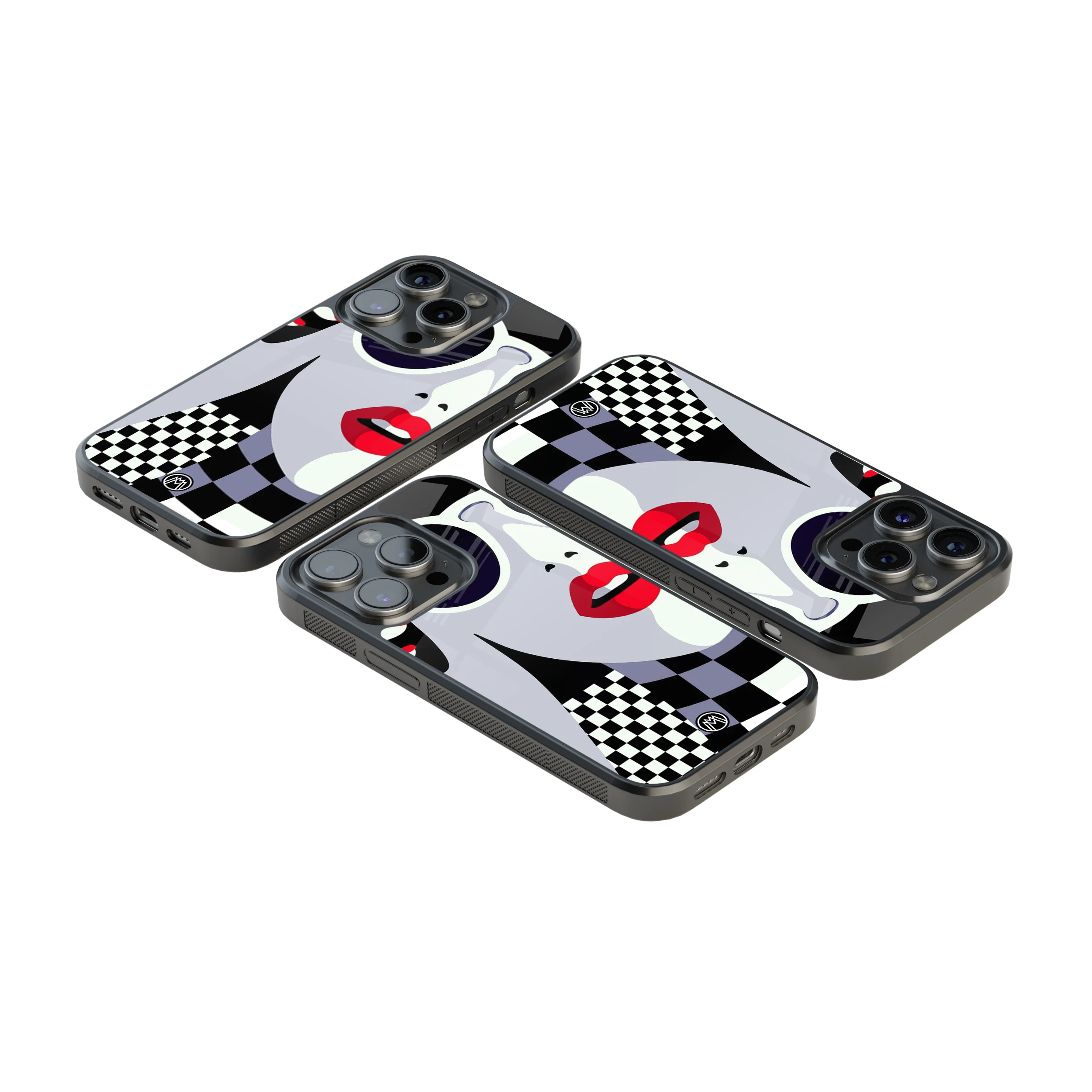 Luxury Glass Back Mobile Cover for iPhone, Samsung Galaxy, OnePlus, Pixel, Redmi & More