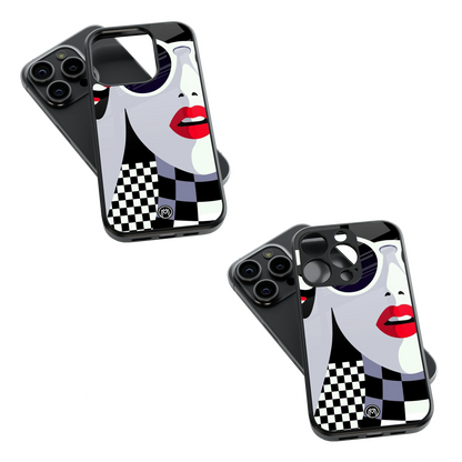 Trendy Glass Back Mobile Case for iPhone, Samsung, Redmi, OnePlus, Google Pixel, Motorola