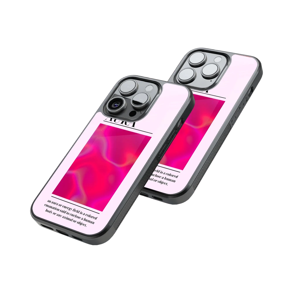 Protective Glass Back Phone Case Compatible with iPhone, Samsung, OnePlus, Pixel & More