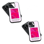 Trendy Glass Back Mobile Case for iPhone, Samsung, Redmi, OnePlus, Google Pixel, Motorola