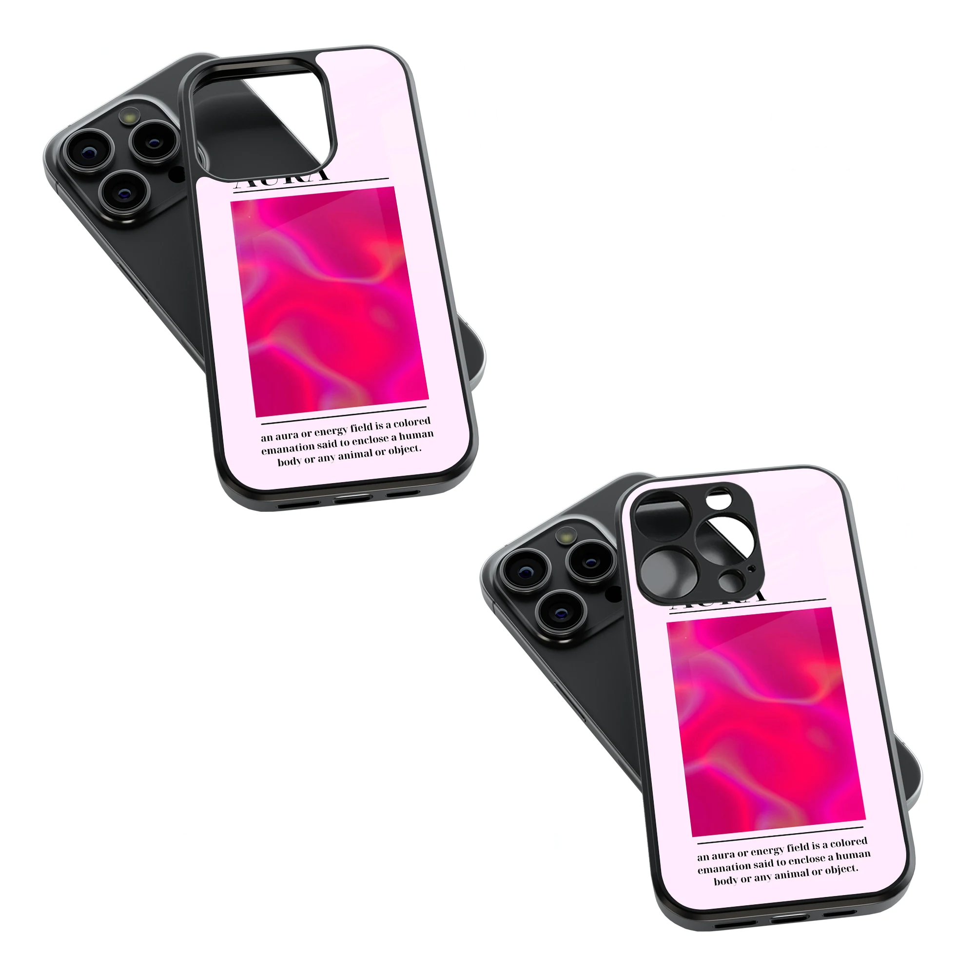 Trendy Glass Back Mobile Case for iPhone, Samsung, Redmi, OnePlus, Google Pixel, Motorola
