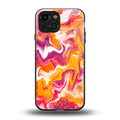 aureolin grape jam back phone cover | glass case for iphone 13 mini