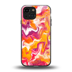 aureolin grape jam back phone cover | glass case for iphone 13 mini