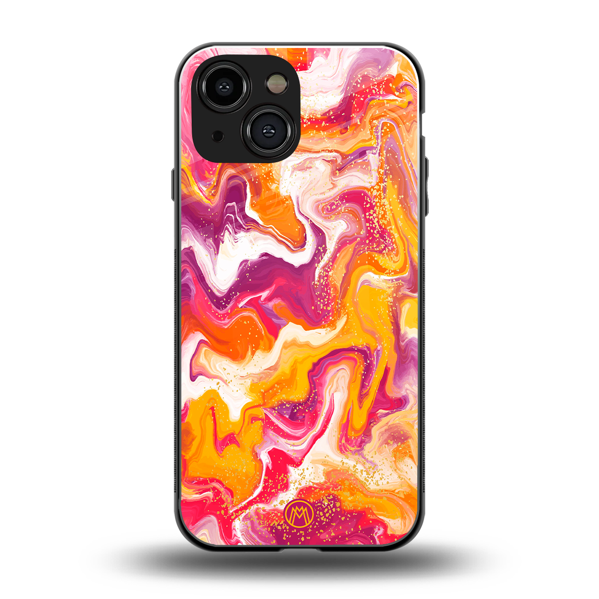 aureolin grape jam back phone cover | glass case for iphone 13 mini