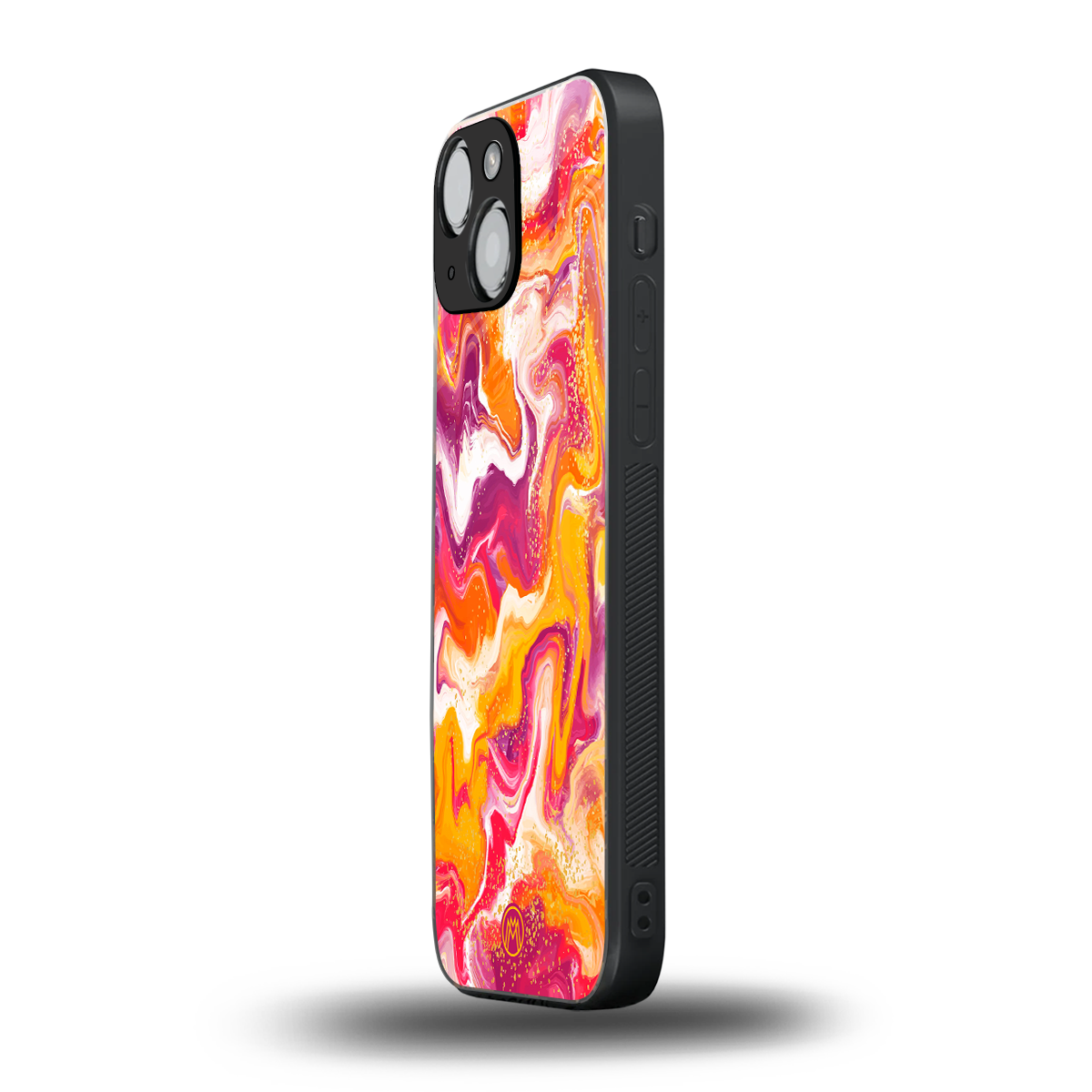 aureolin grape jam back phone cover | glass case for iphone 13 mini