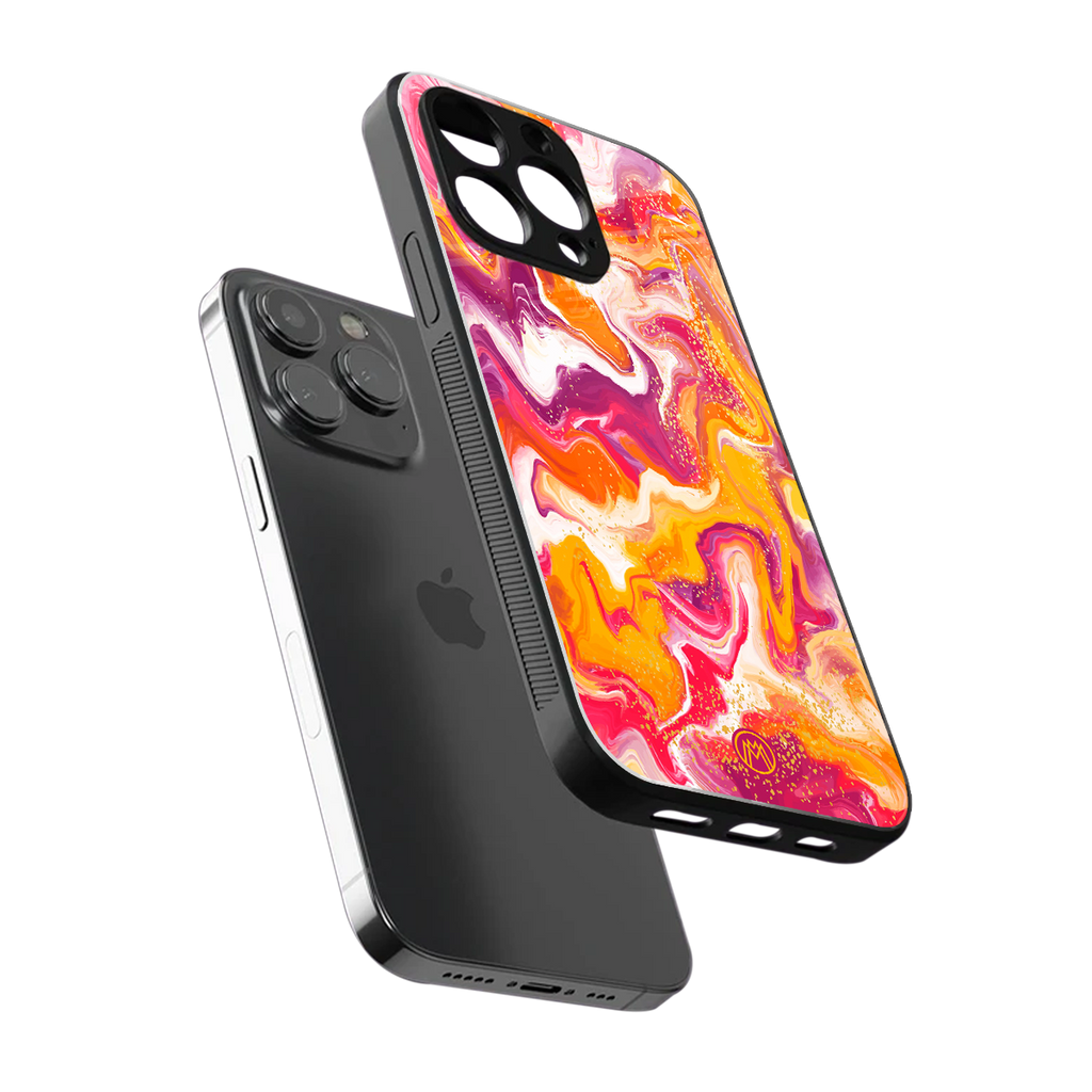 aureolin grape jam back phone cover | glass case for iphone 13 pro max