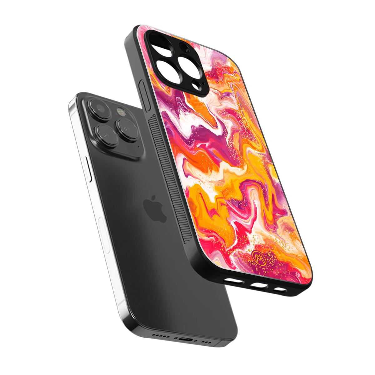 aureolin grape jam back phone cover | glass case for iphone 13 pro max
