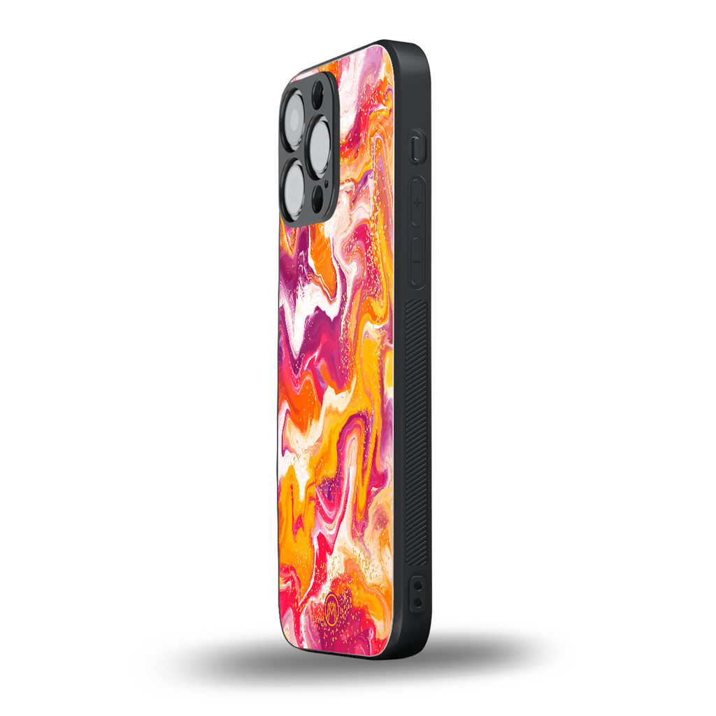 aureolin grape jam back phone cover | glass case for iphone 13 pro max