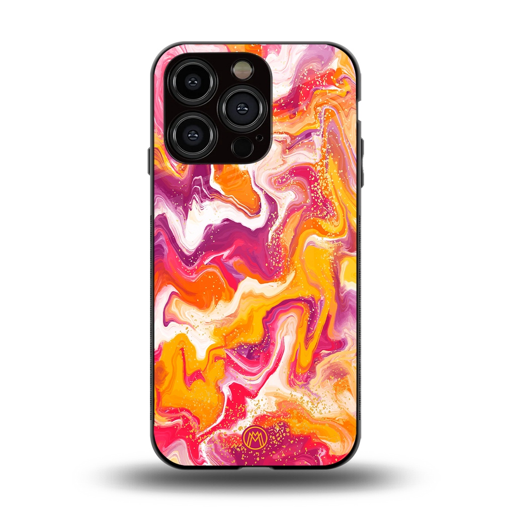 aureolin grape jam back phone cover | glass case for iphone 13 pro