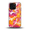 aureolin grape jam back phone cover | glass case for iphone 13 pro