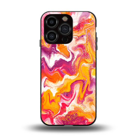 aureolin grape jam back phone cover | glass case for iphone 13 pro
