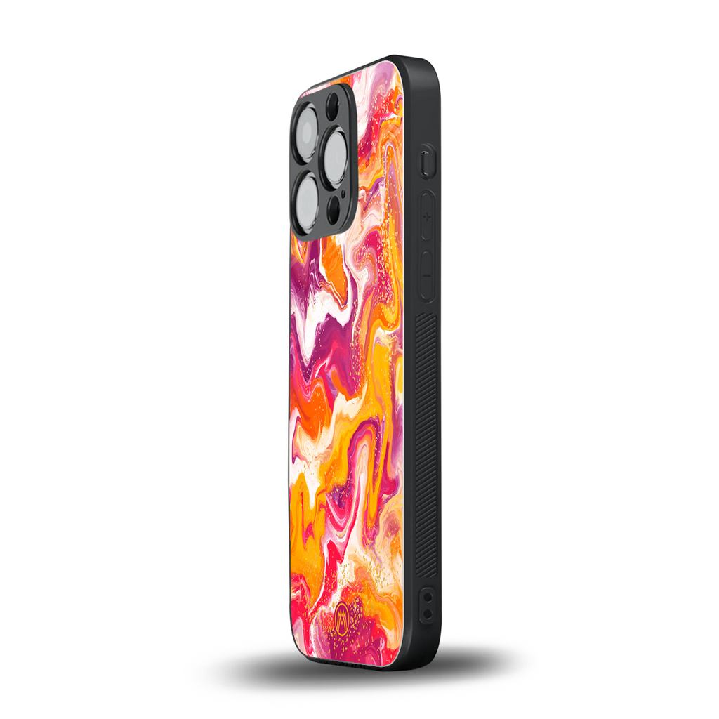 aureolin grape jam back phone cover | glass case for iphone 13 pro