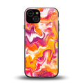 aureolin grape jam back phone cover | glass case for iphone 13