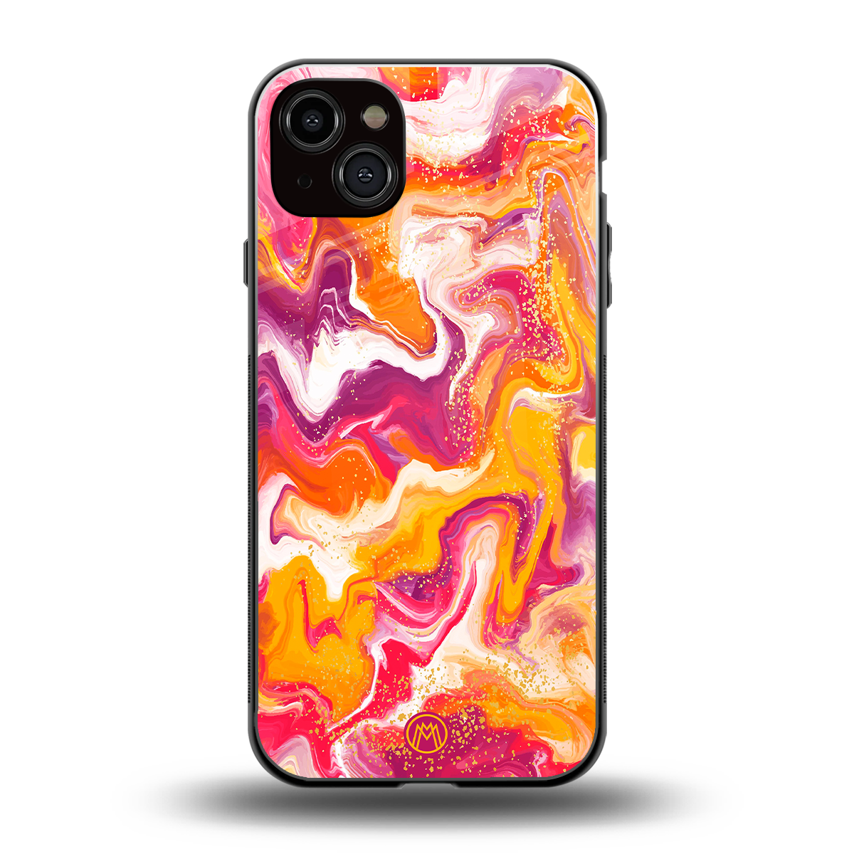 aureolin grape jam back phone cover | glass case for iphone 15 plus