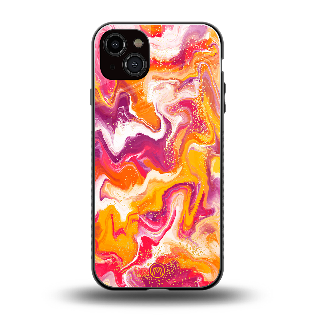 aureolin grape jam back phone cover | glass case for iphone 14 plus