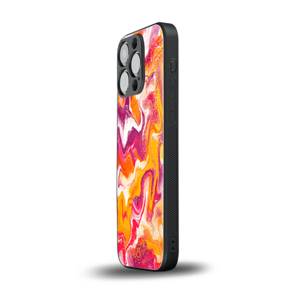 aureolin grape jam back phone cover | glass case for iphone 15 pro