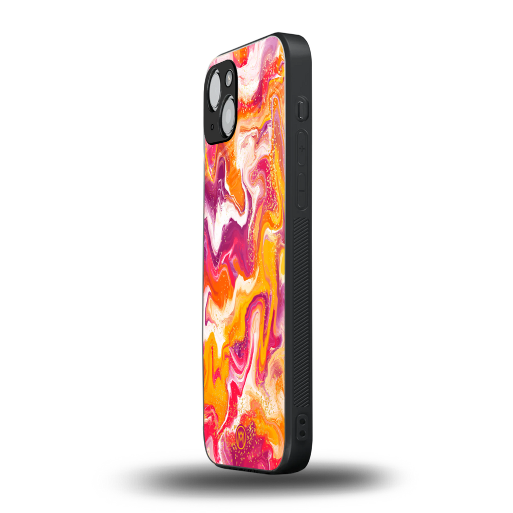 aureolin grape jam back phone cover | glass case for iphone 15