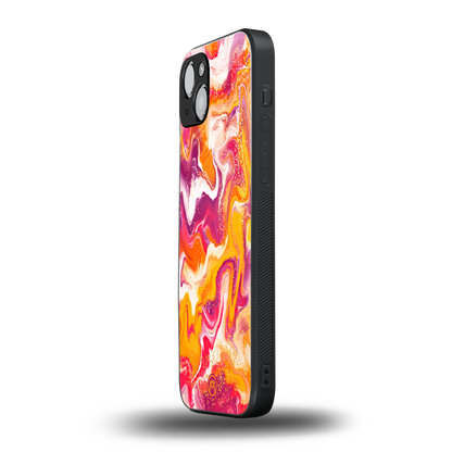 aureolin grape jam back phone cover | glass case for iphone 15