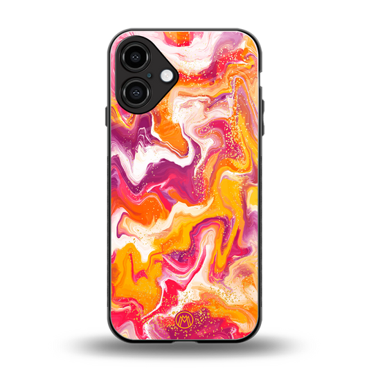 aureolin grape jam back phone cover | glass case for iphone 16 plus