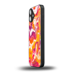 aureolin grape jam back phone cover | glass case for iphone 16 plus