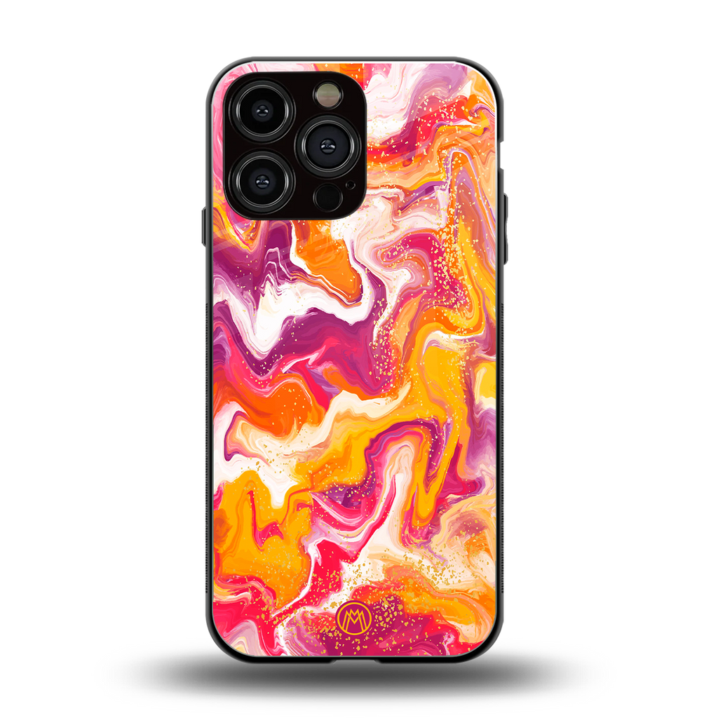 aureolin grape jam back phone cover | glass case for iphone 16 pro max