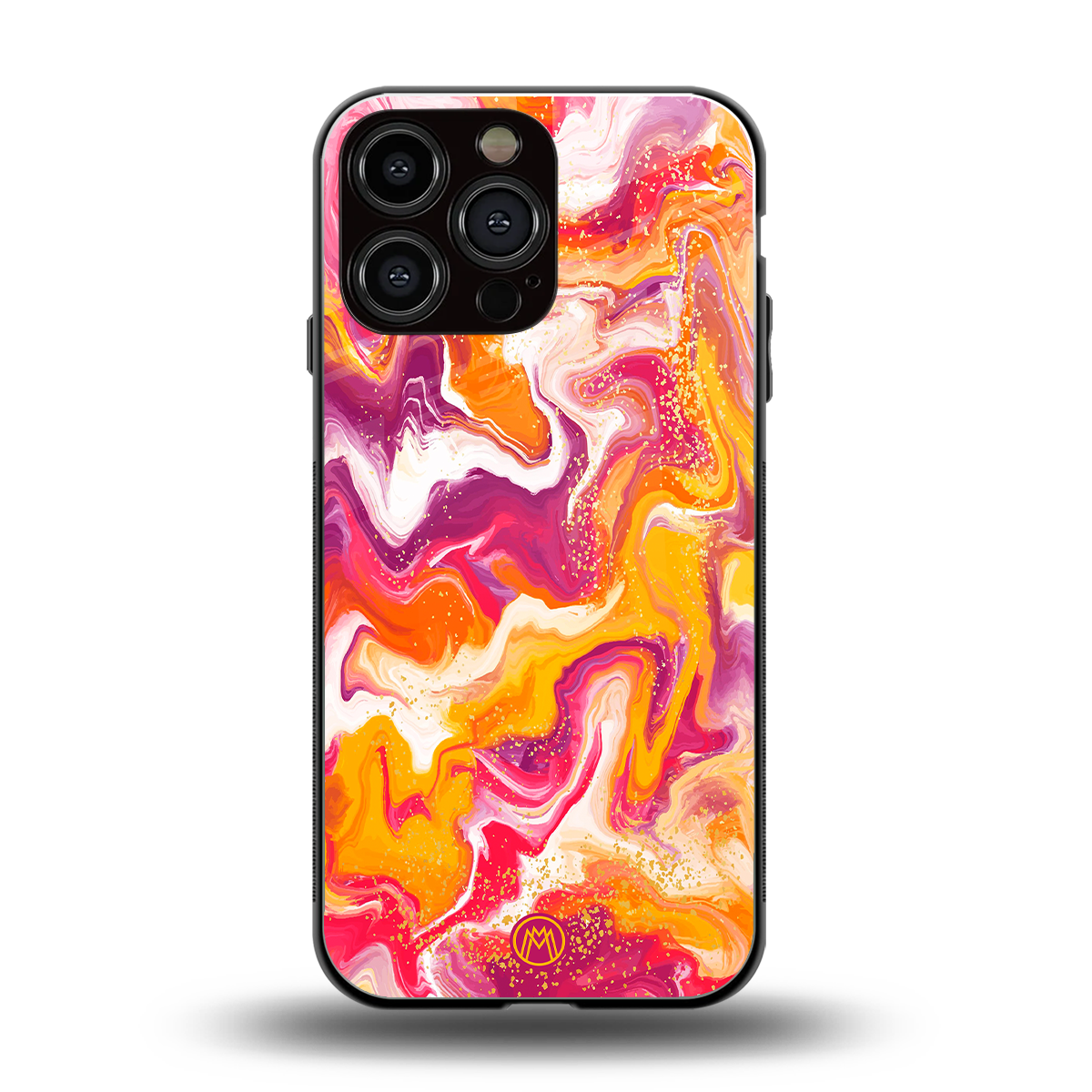 aureolin grape jam back phone cover | glass case for iphone 16 pro max