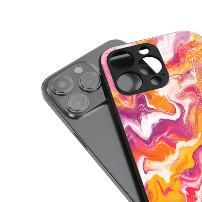 aureolin grape jam back phone cover | glass case for iphone 13 mini