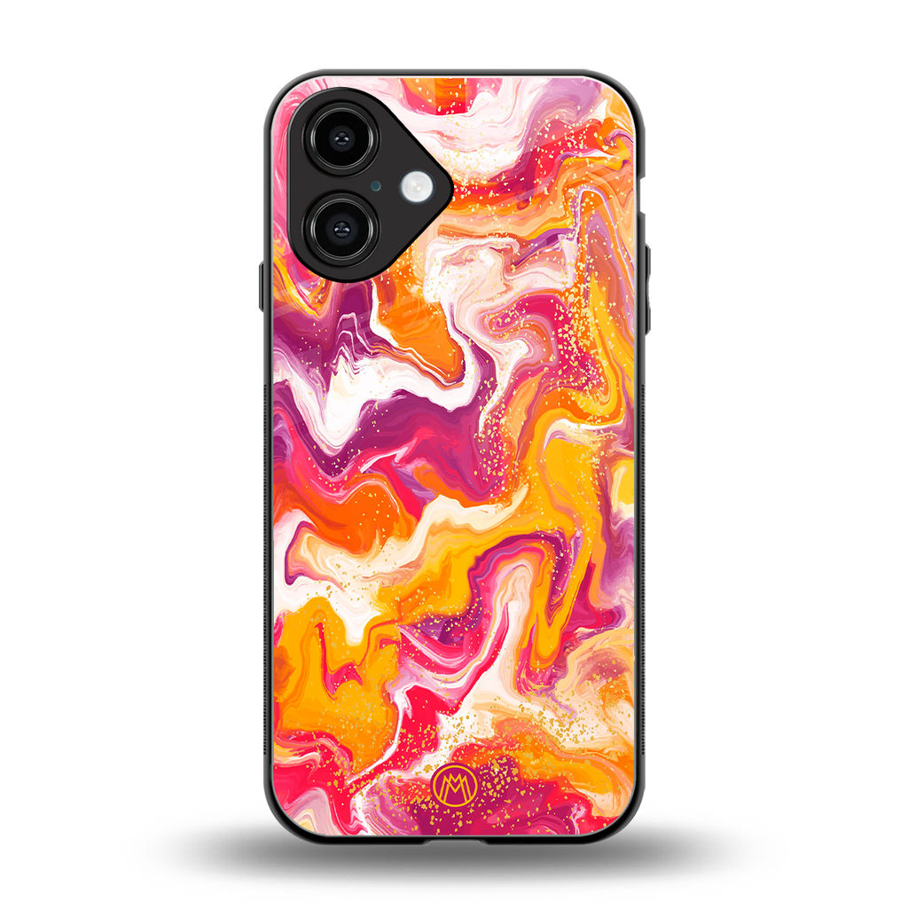 aureolin grape jam back phone cover | glass case for iphone 16