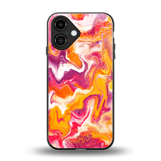 aureolin grape jam back phone cover | glass case for iphone 16