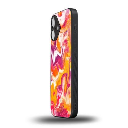 aureolin grape jam back phone cover | glass case for iphone 16