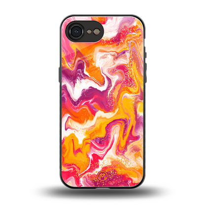 aureolin grape jam back phone cover | glass case for iphone 16e