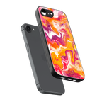 aureolin grape jam back phone cover | glass case for iphone 16e