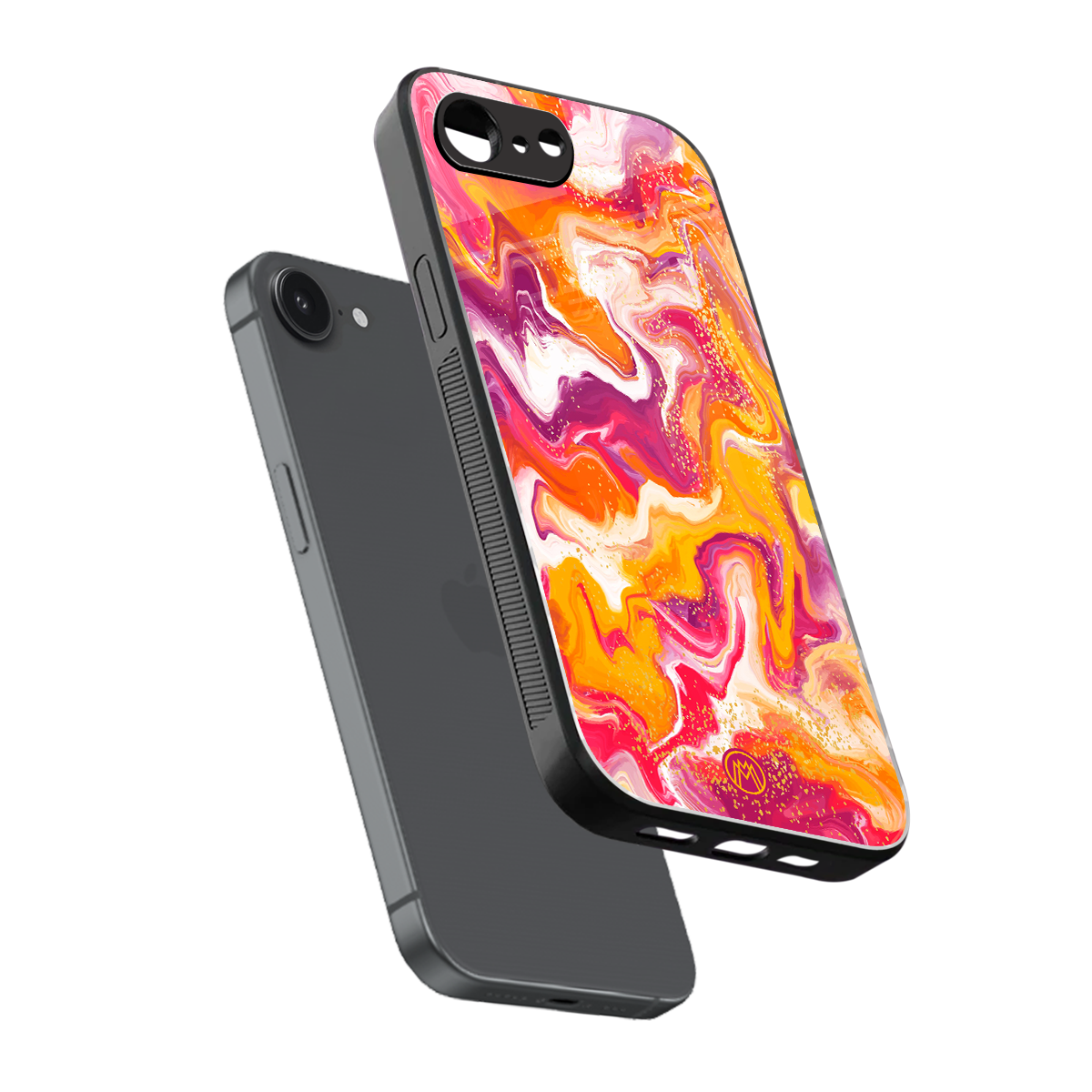 aureolin grape jam back phone cover | glass case for iphone 16e