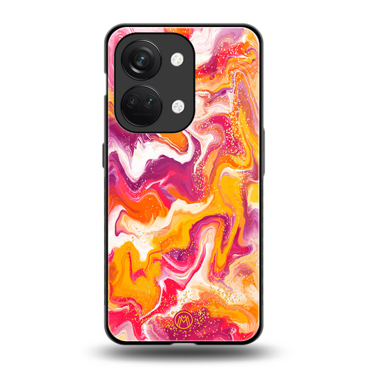 aureolin grape jam back phone cover | glass case for oneplus nord 3