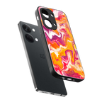 aureolin grape jam back phone cover | glass case for oneplus nord 3