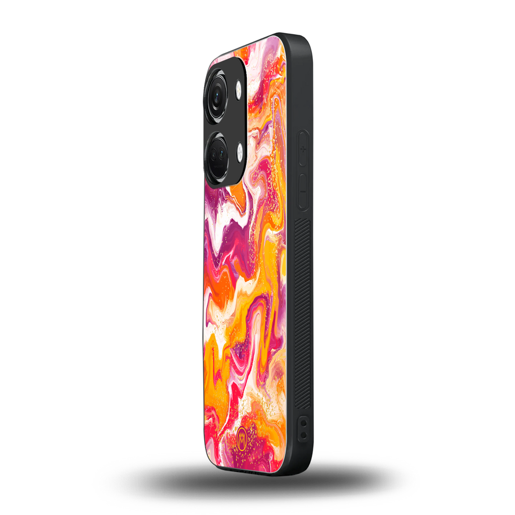 aureolin grape jam back phone cover | glass case for oneplus nord 3
