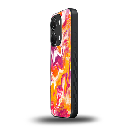 aureolin grape jam back phone cover | glass case for oneplus nord 3