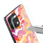 aureolin grape jam back phone cover | glass case for oneplus nord 3