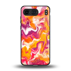 aureolin grape jam back phone cover | glass case for oneplus nord 4