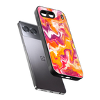 aureolin grape jam back phone cover | glass case for oneplus nord 4