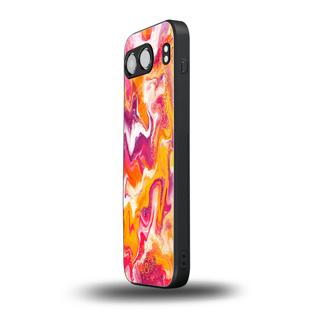 aureolin grape jam back phone cover | glass case for oneplus nord 4