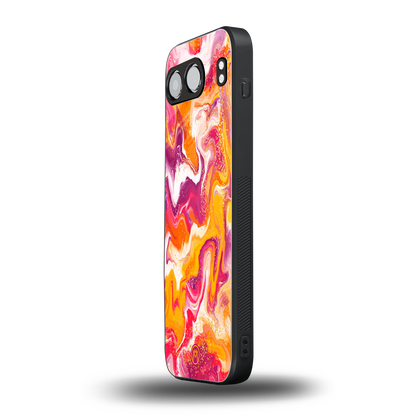 aureolin grape jam back phone cover | glass case for oneplus nord 4