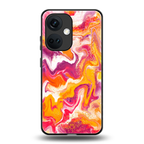 aureolin grape jam back phone cover | glass case for oneplus nord ce 3