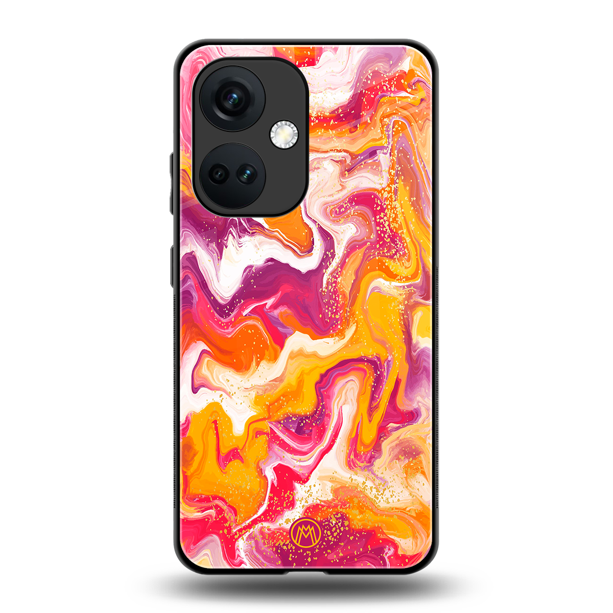 aureolin grape jam back phone cover | glass case for oneplus nord ce 3