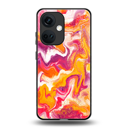 aureolin grape jam back phone cover | glass case for oneplus nord ce 3
