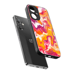 aureolin grape jam back phone cover | glass case for oneplus nord ce 3