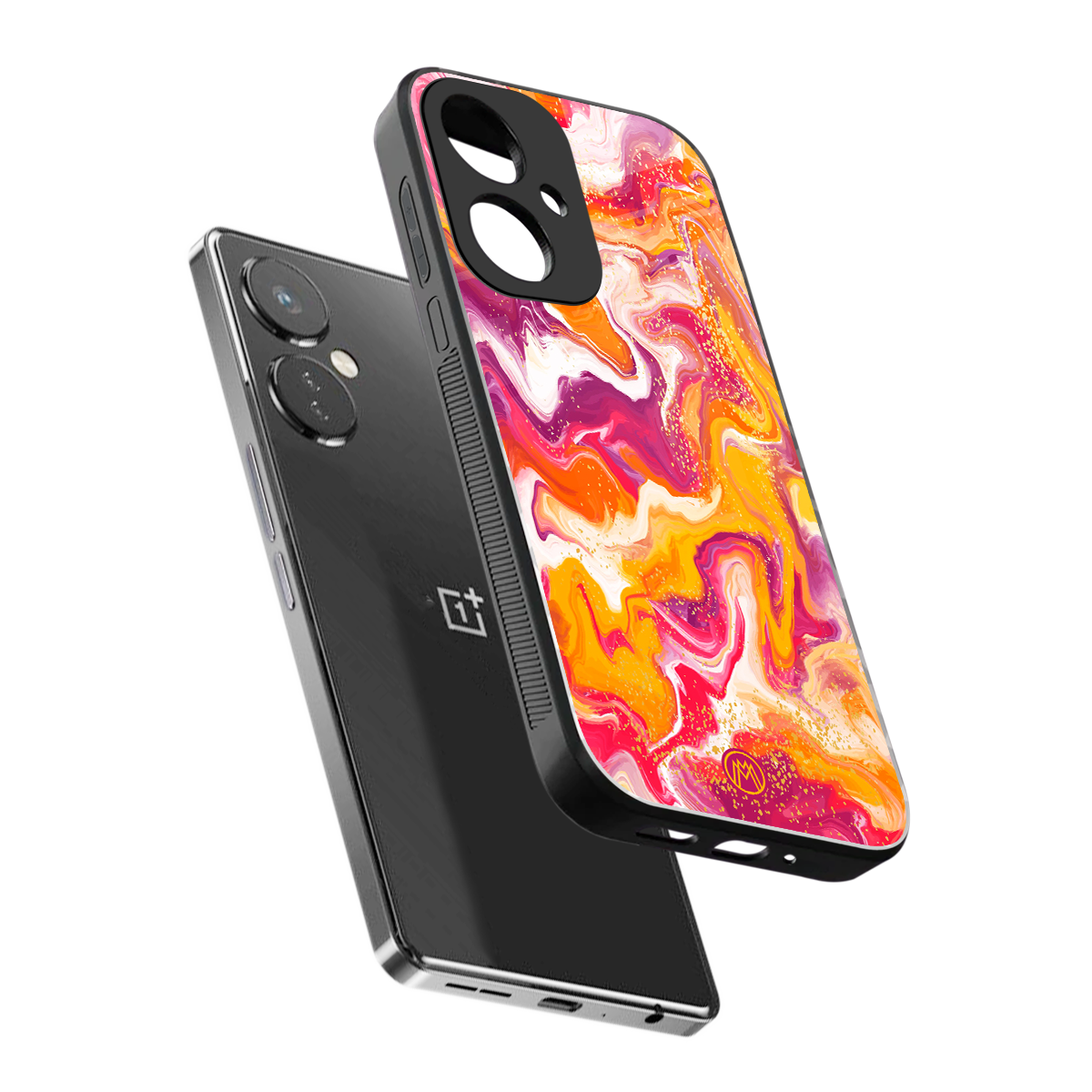aureolin grape jam back phone cover | glass case for oneplus nord ce 3