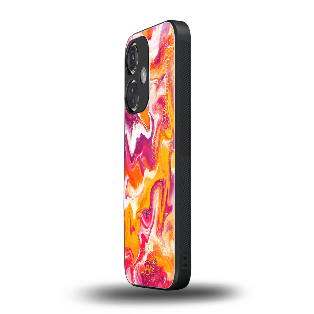 aureolin grape jam back phone cover | glass case for oneplus nord ce 3