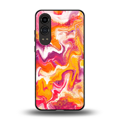aureolin grape jam back phone cover | glass case for oneplus nord ce 4 lite